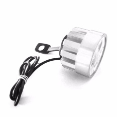 Lampu Tembak LED 6 Mata Sorot Putih Model Baut di Spion - Silver