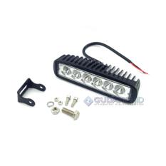 Lampu Tembak Sorot LED Bar Cree 6 Mata 18W 12V-24V LED Spot Work Light