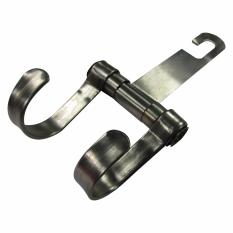 Lanjarjaya New Stainless Steel Car Hanger Aksesoris Gantungan kursi jok di Mobil