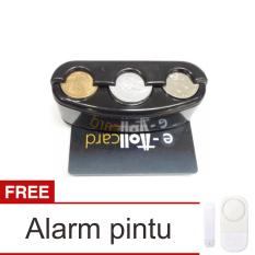 Lanjarjaya tempat koin kartu mobil / coin card car holder + Alarm Pintu