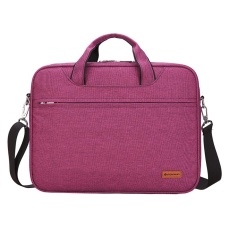 Laptop Briefcase Lengan Case Menutupi Messenger Casing untuk Macbook Air Pro Samsung Tab HP Acer ASUS Lenovo Dell Toshiba Universal 13 Inch Notebook Ungu-Intl