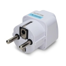 Besar dan Aman Universal AU Inggris Ke Eropa UNI Eropa Plug AC 250 V Power Travel Adapter-Intl
