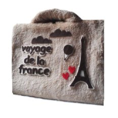 Larisashop Surabaya - Softcase Tas Laptop Paris Eiffel 10 Inchi