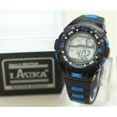Lasika Jam Tangan Original Sporty Water Resistant Transparan W-F77
