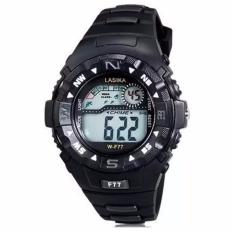 Lasika Sport W-F77 - Rubber Strap - Black