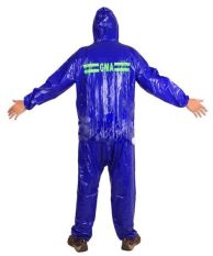 Lbag Jas Hujan Karet PCV Original GMA Raincoat Setelan Celana + Jaket Motor 100% Waterproof PVC Karet Tidak tembus air