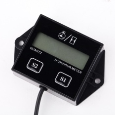 Lcd Digital Tach/jam Meter Mengukur Tahan Terhadap Udara Busi Mesin Gas Atv Motor-Intl By Tomtop.