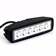 Led Bar Cree Worklight Flood 18watt Lampu Tembak Kabut Sorot 6 Mata Sisi Offroad Drl Work Light LED Mobil Motor