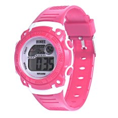 LED Elektronik Digital Multifungsi Tahan Air Children Menonton (hot Pink)-International
