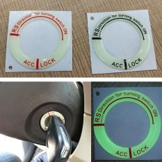 Led Luminous Mobil Sakelar Pengapian Pada Gantungan Kunci Stiker Untuk Ford Mazda Toyota Honda By Mingrui.