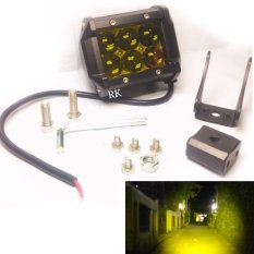 Led Sorot Mobil Motor Offroad Cree 18Watt Kuning