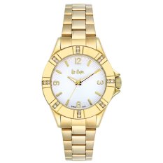 Lee Cooper Moment Watch - Lc-51L-D - Jam Tangan Wanita - Stainlles Steel - Gold