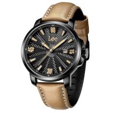 Lee Watch Jam Tangan Lee Metropolitan Gents Kulit Cokelat M29BBL5-15