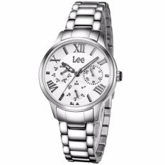 Lee Watch Jam Tangan Wanita Metropolitan Collection Kulit Putih F19DSDS-7B