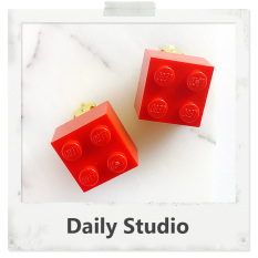 Lego Karakter Asli Menarik Seni Anting Jepit Tanpa Tindik