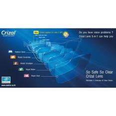 Lensa Essilor Crizal Alize 1.56 (Sph 0 S/D -8 Dan Max Cyl -2) - 8Iktga