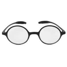 Ringan TR90 Round Kacamata Baca Getah Presbyopia Kacamata + 1.0-Internasional