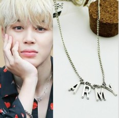Linfang Kpop BTS Bangtan Anak Laki-laki Tentara Kalung Yang Bisa Disesuaikan-Intl