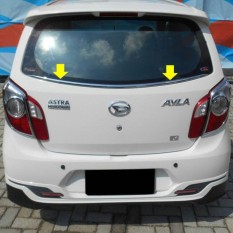 List kaca belakang agya/ayla