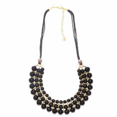 LMG Aksesoris Kalung Wanita/Kalung torques 014 - Hitam