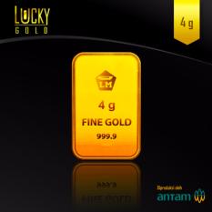 Gold - Logam Mulia Emas Antam 4 Gram Fine Gold 999.9 Sertifikat LBMA