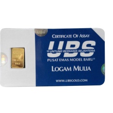 Gold Logam Mulia Emas Murni UBS 1 Gram Sertifikat