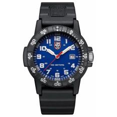 LUMINOX XS.0323 - Sea Turtle Giant - Jam Tangan Pria - Bahan Tali Rubber - Hitam - Dial Biru