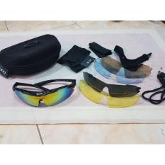 lunashop fashion kacamata pria 6 lensa okley kuantum lensa bisa gonta-ganti cocok bagi pria yg suka berkegiatan dilintas alam dan juga bersepeda