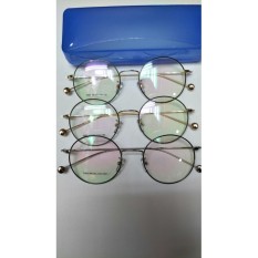 lunashop fashion unisex/frame kacamata fashion/model besi/kode 3085/kualitas bagus dan model terkini
