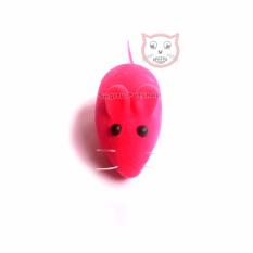 Mainan Kucing Tikus Tikusan Kecil Bunyi - Pink