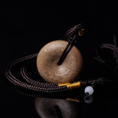 Malaysia Kayu Gaharu Damai Button untuk Berkabung untuk Jatuh untuk Pria dan Wanita Gaya Yang Agalloch untuk jatuh untuk Menggantung RAS Mudah untuk Melindungi Damai Gaun Chain-Internasional