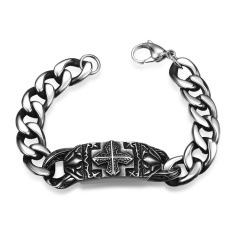 Malaysia Retro Cross Pria Gelang-Intl