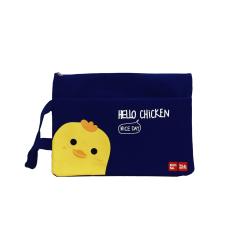 Mall BTM Fashion - Kimso Tas Notebook Motif Bebek Harga Murah - Biru