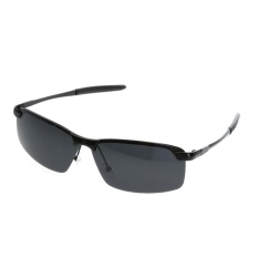 Man Fashion Chic Frog Mirror Drive Naik Di Luar Ruangan Kacamata Hitam (Hitam)-Intl