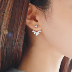 Manis Produk Asli 925 Sterling Perak Anti Alergi Berlian Anting
