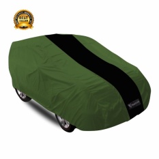 Mantroll Cover Mobil / Penutup Mobil / Mantel Mobil / Pelindung Mobil Khusus Daihatsu Taruna - hijau army strip hitam