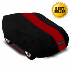 Mantroll Cover Mobil Khusus Nissan New Xtrail / Pelindung Mobil Mantroll Original / Jas Mobil Berkualitas / Sarung Mobil Original / Mantel Penutup mobil - Hitam Strip Merah