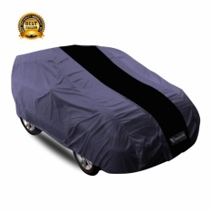 Mantroll Cover Mobil / Penutup Mobil / Mantel Mobil / Pelindung Mobil Khusus Suzuki Karimun Estilo - abu strip hitam