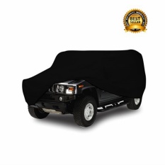 Mantroll Cover Mobil Khusus Suzuki Katana / Mantel Mobil Berkualitas / Sarung Mobil Original Mantroll / Jas Mobil/ Selimut Pelindung Mobil - Hitam