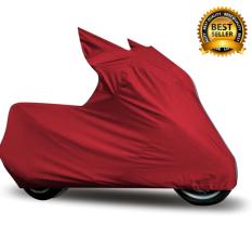 Mantroll Cover Motor Khusus Honda Vario 125-150cc / Pelindung Motor Mantroll Original / Jas Motor Berkualitas / Sarung Motor Original / Mantel Penutup Motor - Merah Cabai