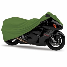 Mantroll Cover Motor Khusus Kawasaki Ninja RR / Mantel Motor Berkualitas / Sarung Motor Original Mantroll / Jas motor / Selimut Pelindung Motor- Hijau Army