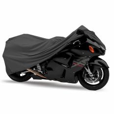 Mantroll Cover Motor Khusus Kawasaki Ninja ZX-6R / Mantel Motor Berkualitas / Sarung Motor Original Mantroll / Jas motor / Selimut Pelindung Motor - Abu Gelap
