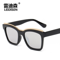 Produsen Jual High-definition Pria dan Wanita dengan Samecolor Film. Logam. Alis. Kacamata Hitam. Polarized Sunglasses-Intl