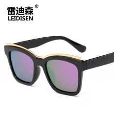 Produsen Jual High-definition Pria dan Wanita dengan Samecolor Film. Logam. Alis. Kacamata Hitam. Polarized Sunglasses-Intl
