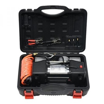 Besay Double Cylinder Air Pump Compressor 150PSI Heavy Duty Car Tire Inflator Tool
