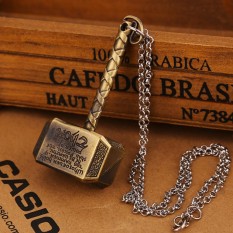 Marionshop Thor Hammer Necklace Avengers Dark World Mjolnir Pendant Perhiasan Aksesoris Pernikahan-Intl