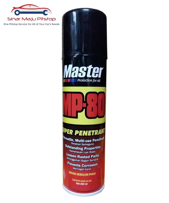 MASTER MP 80 Super Penetrant Oil 250 Ml - Pelumas / Pelicin WD-40 WD40