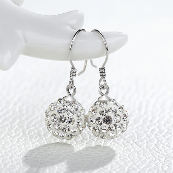 Bandingkan Toko Silverdews 925 anting perak Elegan model panjang manis versi Jepang dan Korea minimalis kepribadian