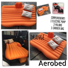 Matras / Kasur Mobil - Bahan Bagus, Dari Beludru (Orange)