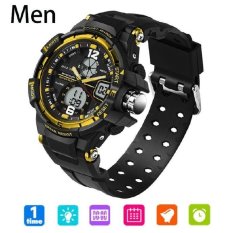 Pria Wanita Beberapa Outdoor Digital Watch Analog 50 M WaterproofWatchwith Chronograph. Alarm. Desain Klasik Kalender DateWindow (Tidak Ditentukan) (LUAR NEGERI)-Intl